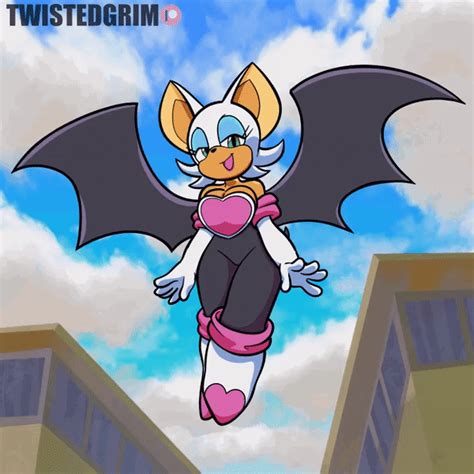 rouge the bat futanari|Rouge the Bat Swinging Big Futa Dick .